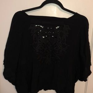 Black cutout top size M